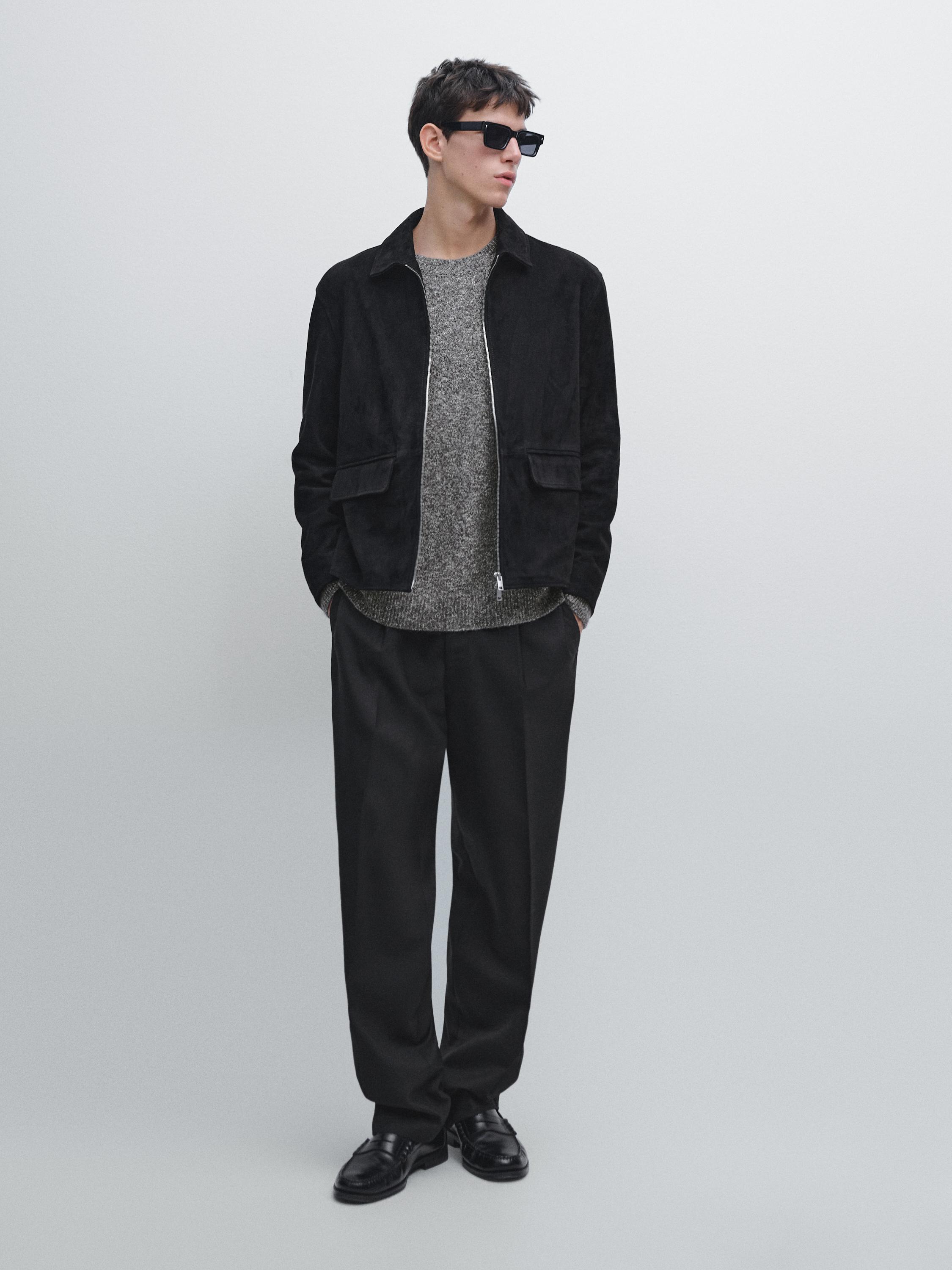 Relaxed fit trousers